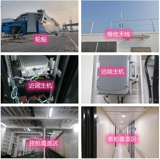  什玲镇海上游轮轮船渔船覆盖案例